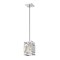 Z-Lite Mersesse 1 Light Pendant, Chrome & Clear 6006MP-CH - alternate 5